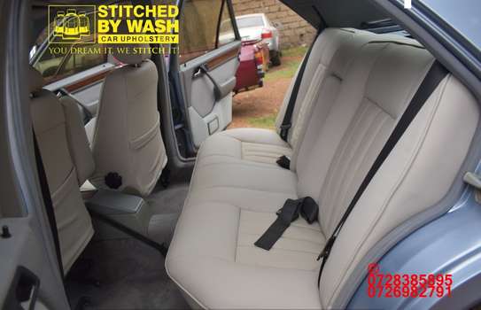 Mercedes leather seat covers image 8