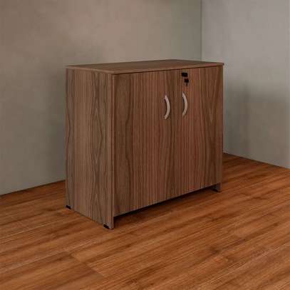 2-Door Wooden Credenza Office Cupboard image 3