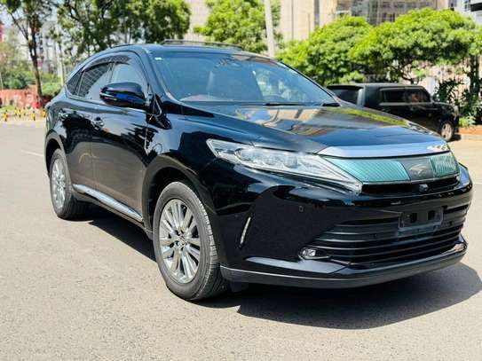 Toyota Harrier hybrid 2000cc petrol 2018 model black color image 6