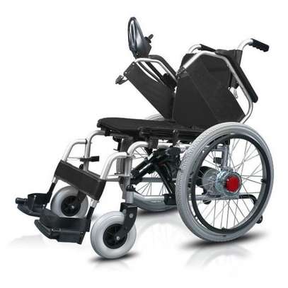 Mobi-Aid Electric Wheelchair Manual Mode Convertible image 1