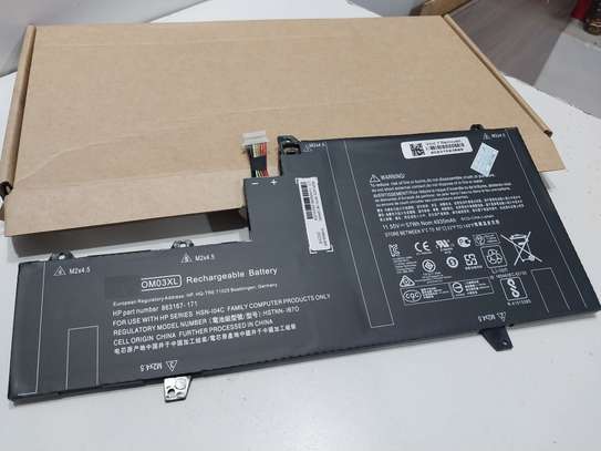 HP Genuine OM03XL Battery For HP Elitebook X360 1030 G2 Seri image 2