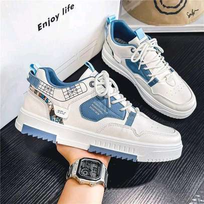 Off white casual sneakers image 1