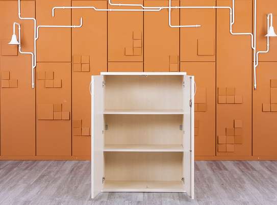 Modern Office Credenza with Storage image 1