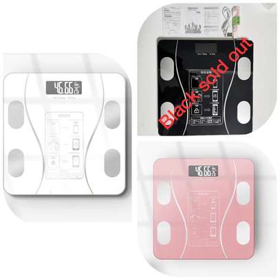 Rechargeable Bluetooth Smart BMI Weighing Scale image 1