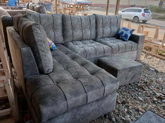 Quality corner seat sofas made by hardwood image 1