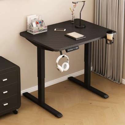 Office Table: 120CM Black Adjustable Office Desk image 3