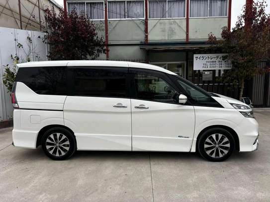 Nissan Serena highway star ✨✨✨ hybrid 2018 white image 5
