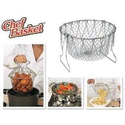 Stainless steel Chef basket image 3