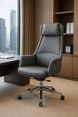 Office Chair: Relaxed Support High Back Executive Chair image 1