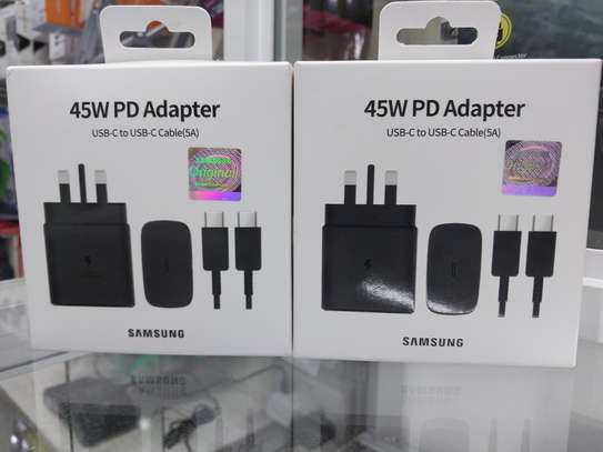 Samsung 45W USB-C Fast Charging Adapter (USB-C To USB-C Cabl image 3