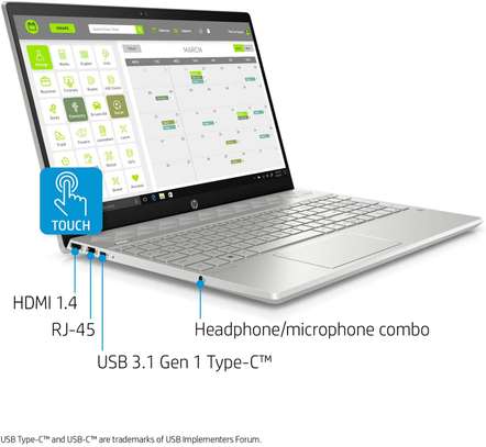 HP Pavilion 15-CS Intel i5-1035G1 12GB 512GB SSD 15.6-Inch Full HD WLED Touch Screen Laptop image 3