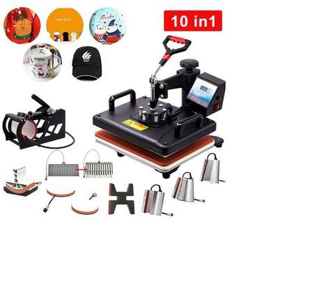 Heat Press Transfer Sublimation Printer Printing 8 In 1 image 2