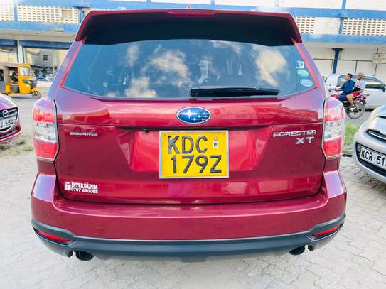 Subaru forester XT 2015 red used image 1