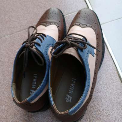 Mens Brogue/Oxford Fashion Lace-up Work Shoes. image 8