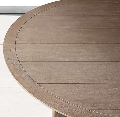 Modern Design Luxury Wood Garden Dining Table image 4