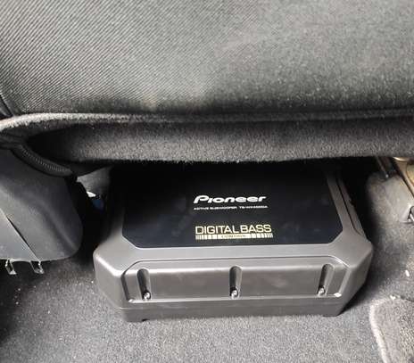 Mazda CX5 Underseat subwoofer with wired remote image 1