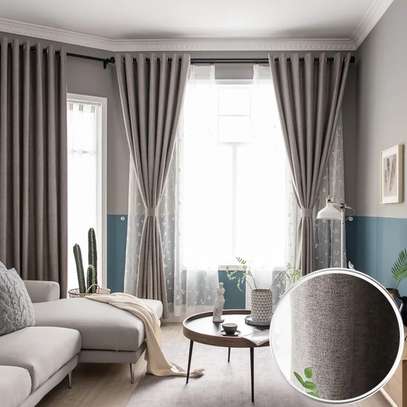 Elegant New curtains design for living room image 1