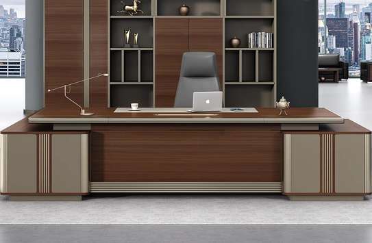 OFFICE DESK: Enough Space For Work Office Desk image 4