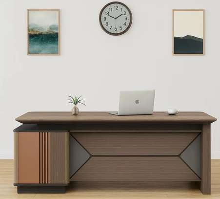Office Desk: 180CM L-Shaped Boss Desk image 1