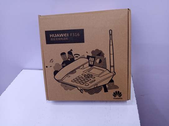 HUAWEI F316 Quad band GSM Landline phone with sim card image 1