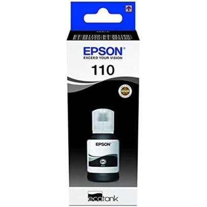 EPSON 110 ECOTANK INK BOTTLE PIGMENT BLACK image 2