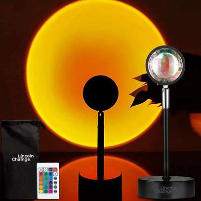 16 Preset Colors Sunset Lamp Projector Tiktok Lights image 4