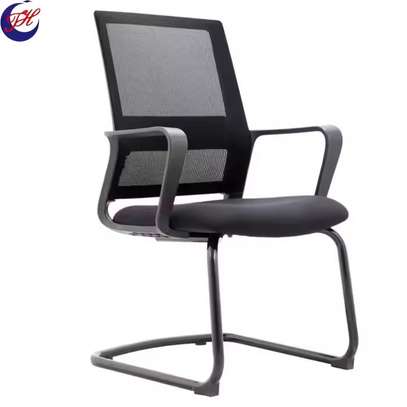 Office Chair: Simple Staff Office Chair With Backrest image 4