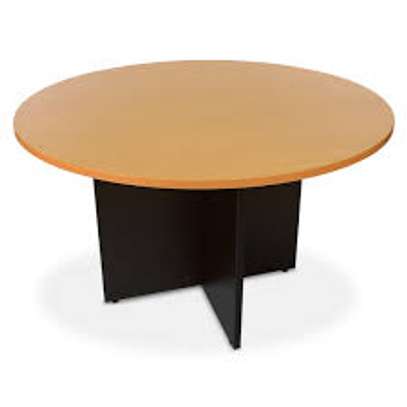 Solid Wood Round Coffee Table image 7