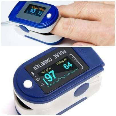 Pulse Finger Oximeter Pulse Rate Perfusion Index SPO2 Blood-oxygen Data Measurement TFT Display image 1