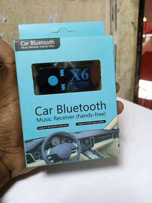 Car Bluetooth music receiver with mem slot image 1