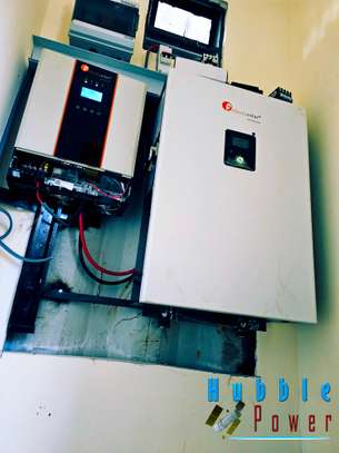5kw Solar Power With Lithium Battery For Domestic/Office Use image 13