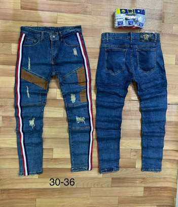 Funky sway legit Designer Quality men’s Rugged denim jeans image 1
