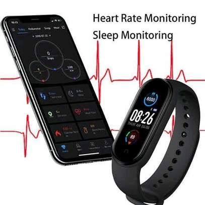 M5 Smart Watch Heart Rate Monitor Blood Pressure image 4