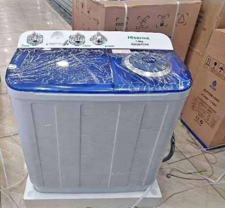 Hisense 7.5Kgs Twin Tub Washing Machine image 1