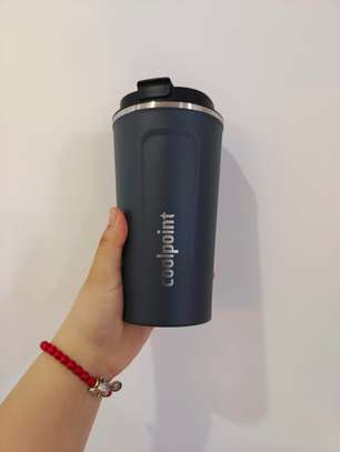 Large Capacity Portable Thermal Mug for Hot Coffee or Tea. image 4
