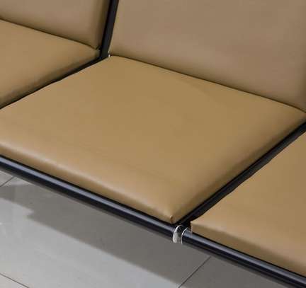 Office Bench: Reception PU Waiting Bench image 2