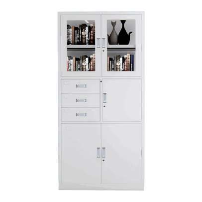 Office Cabinet : 2-Door Steel Office Cabinet With Safe image 5