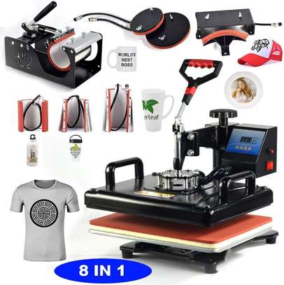8 In 1 Industrial Quality Heat Press image 2