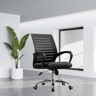 Typical Strong Mesh Secretarial Swivel Chair image 1