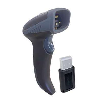 Bluetooth 2D Barcode Scanner With Stand Handheld Wireless image 1