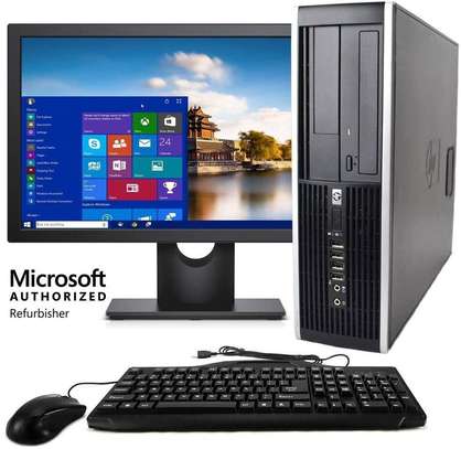 HP COMPAQ PRO 6300 SFF COMPUTER INTEL CORE I5 3470 4GB 500GB HDD DVD WINDOWS 10 PROFESSIONAL WITH 17″ MONITOR AND FREE KEYBOARD, MOUSE,POWER CORD image 1