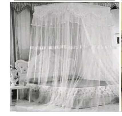 Free Hanging King Size Square Top Mosquito Net image 4