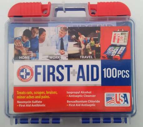 First Aid Box, with 100 pcs! image 1