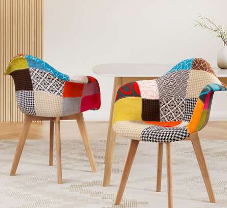 Office Chair: Multicolored Home Office Eames Chair image 5