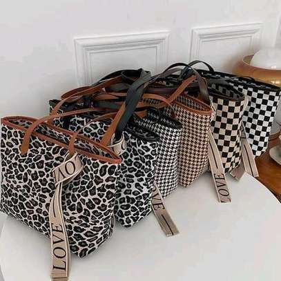 ♦️ *Women's plaid leather handbags image 1