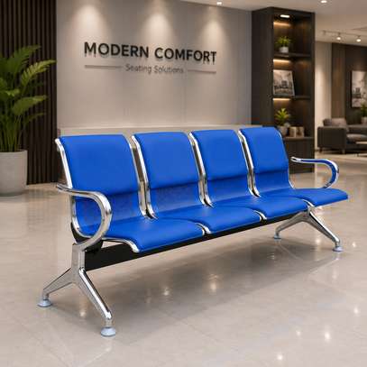 4-Link Office Reception Bench image 2
