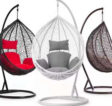 HOME CHAIR : White Hammock Home Chair image 6