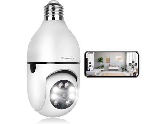WiFi Light Bulb PTZ Camera (with 32gb memory card). image 1