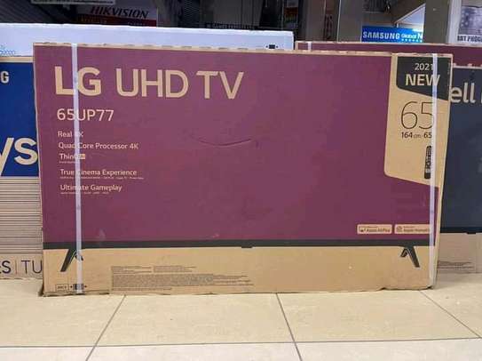 65 LG smart UHD 4K Television 2022 +Free Wall Mount image 1