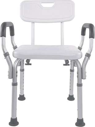 Shower Chair/  Bath Seat, Removable Back and Adjustable Legs image 4